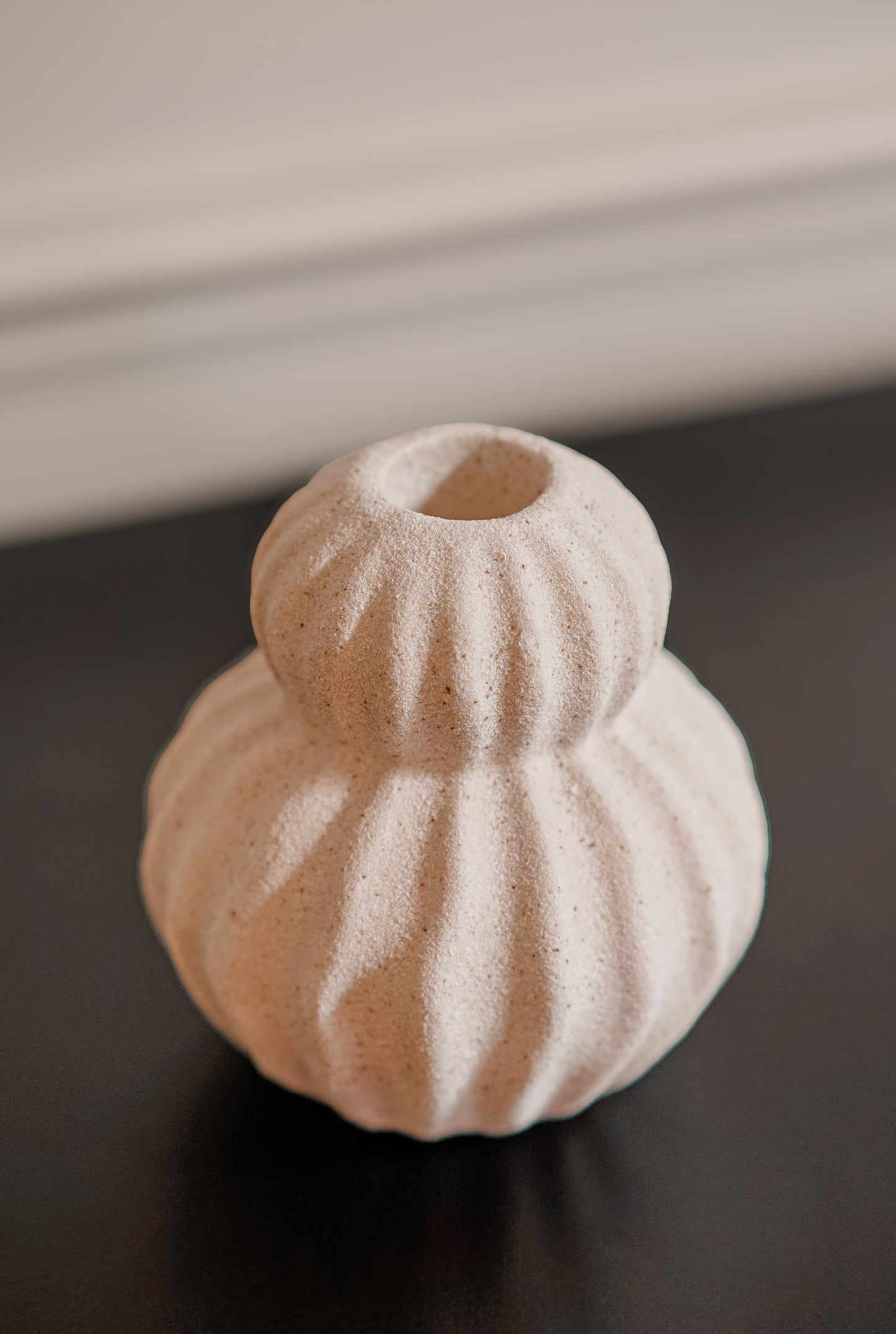 Small Tiered Textured Vase