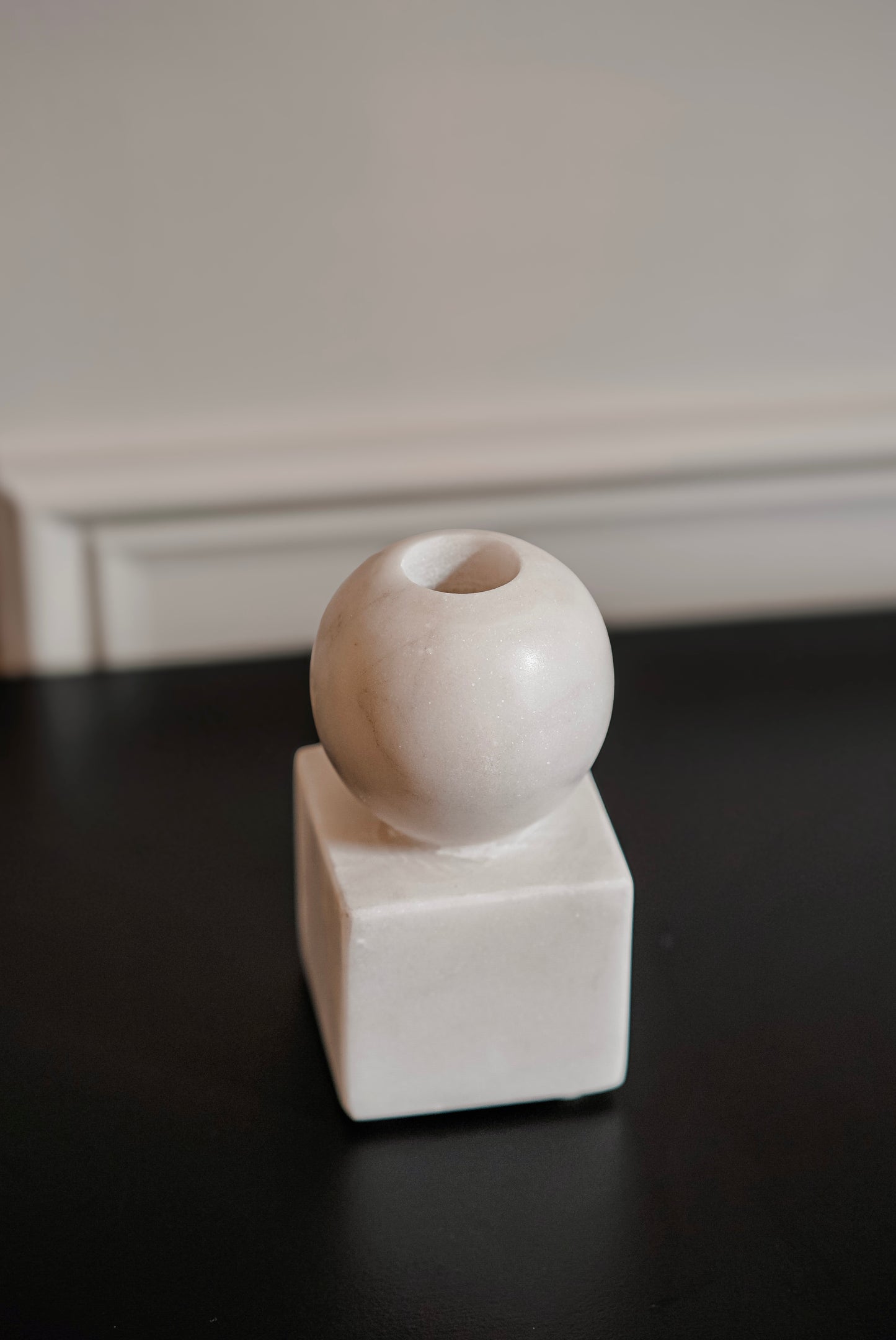Marble Candlestick Holder