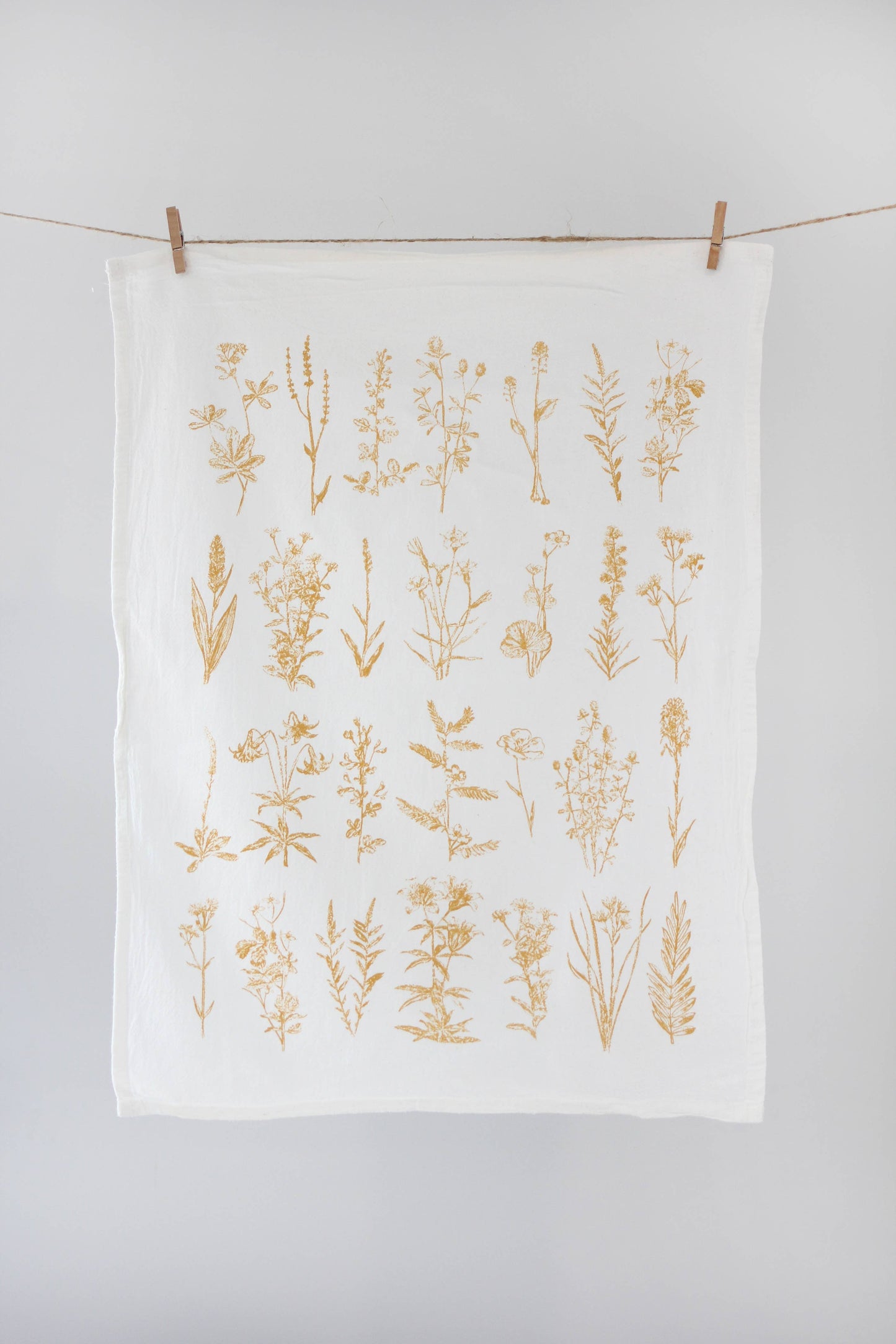 Wild Flower Tea Towel