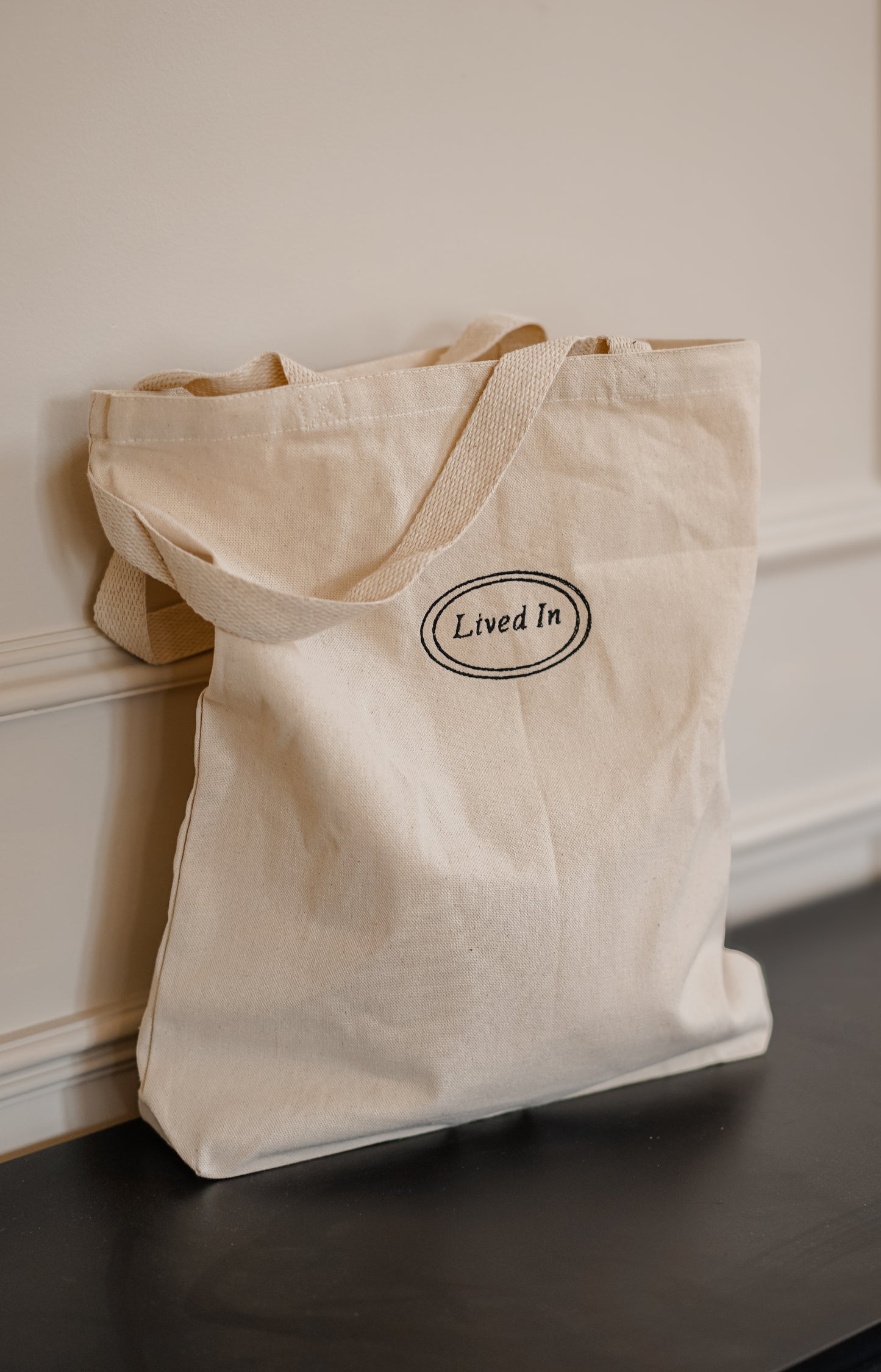 Lived In Farmers Market Canvas Tote Bag