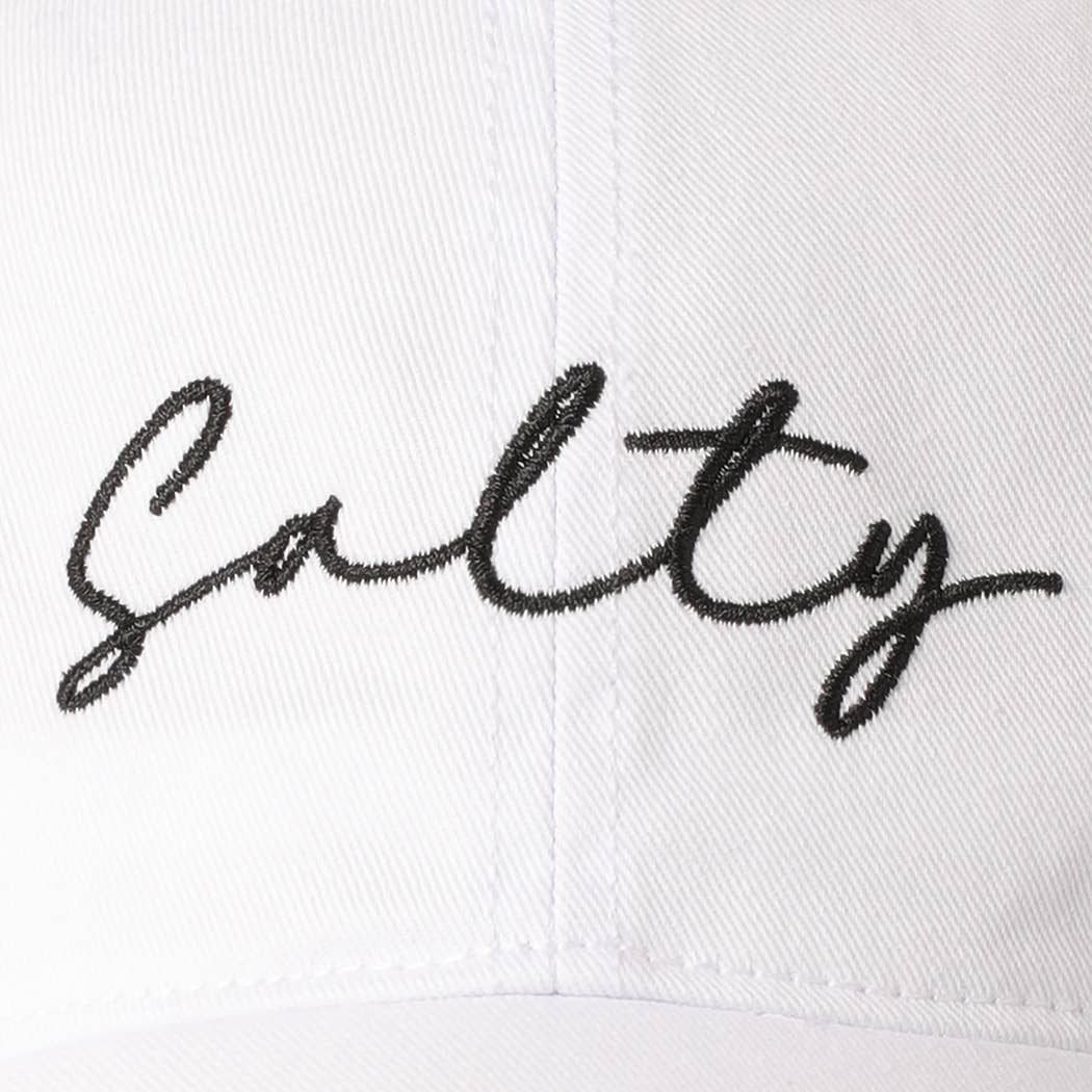 "Salty" Embroidered Baseball Cap