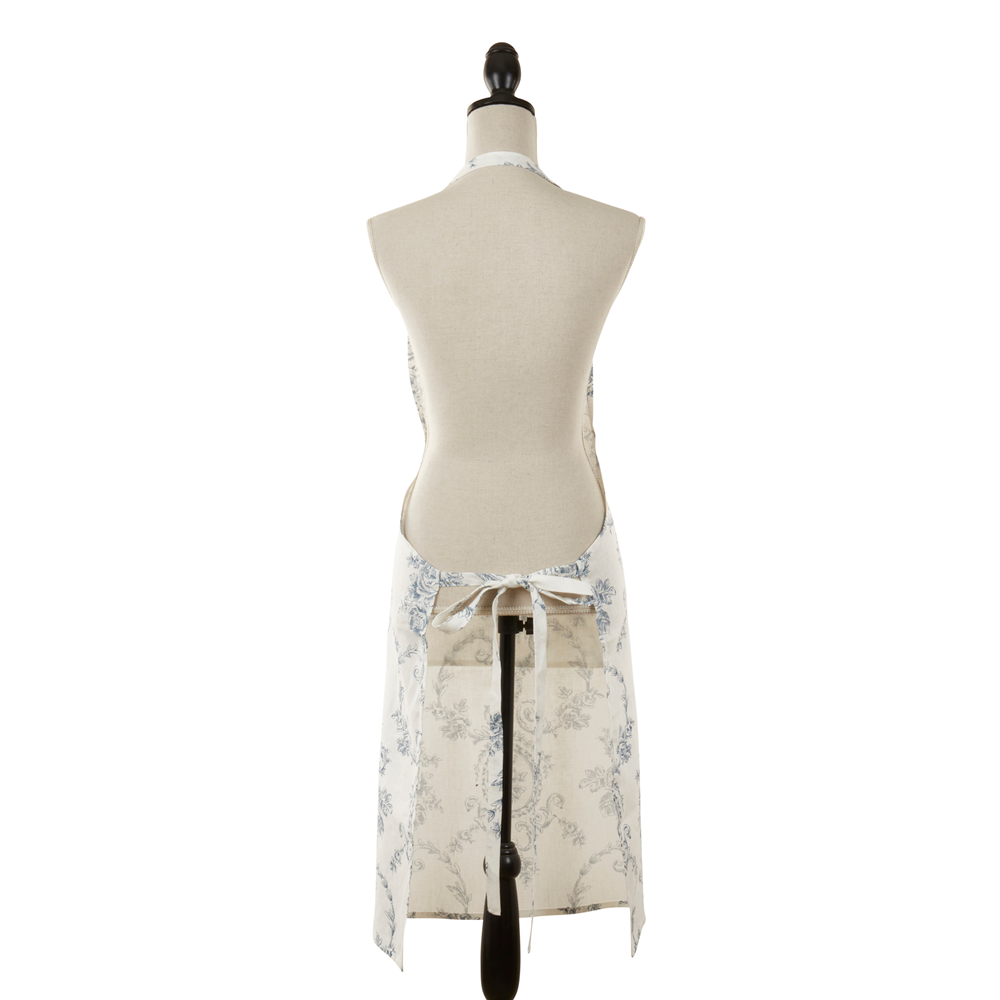 Toile Floral Apron