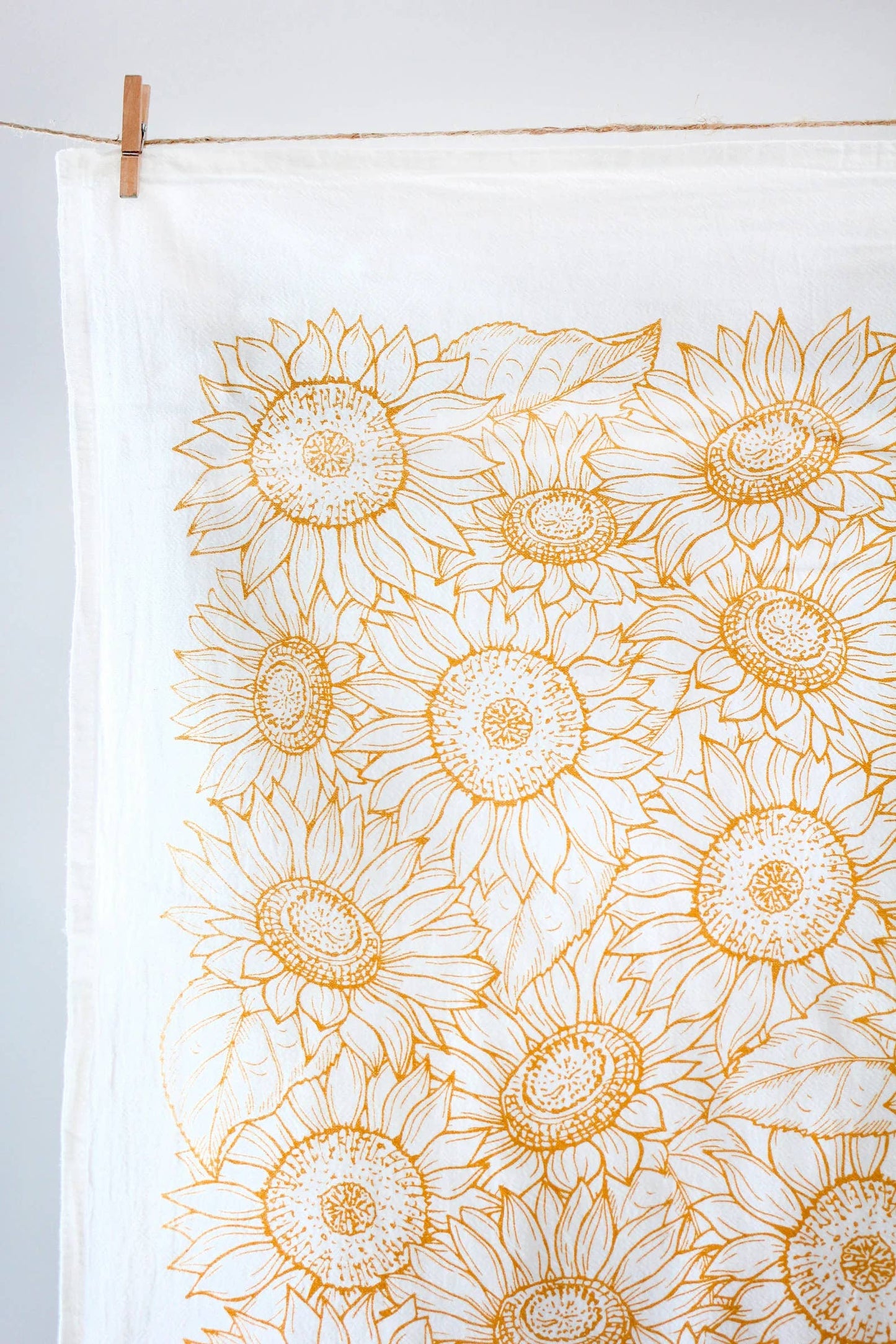 Sunflower Tea Towel