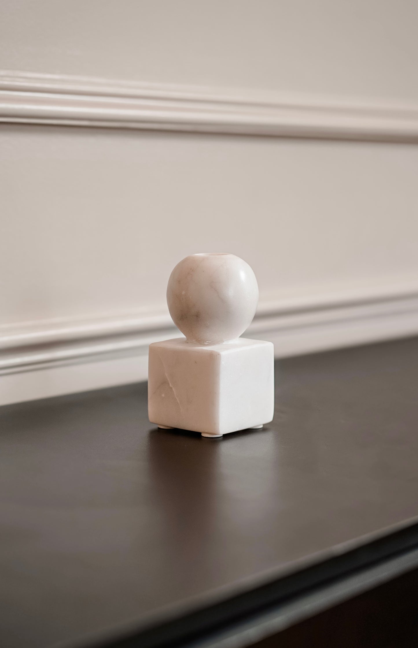 Marble Candlestick Holder