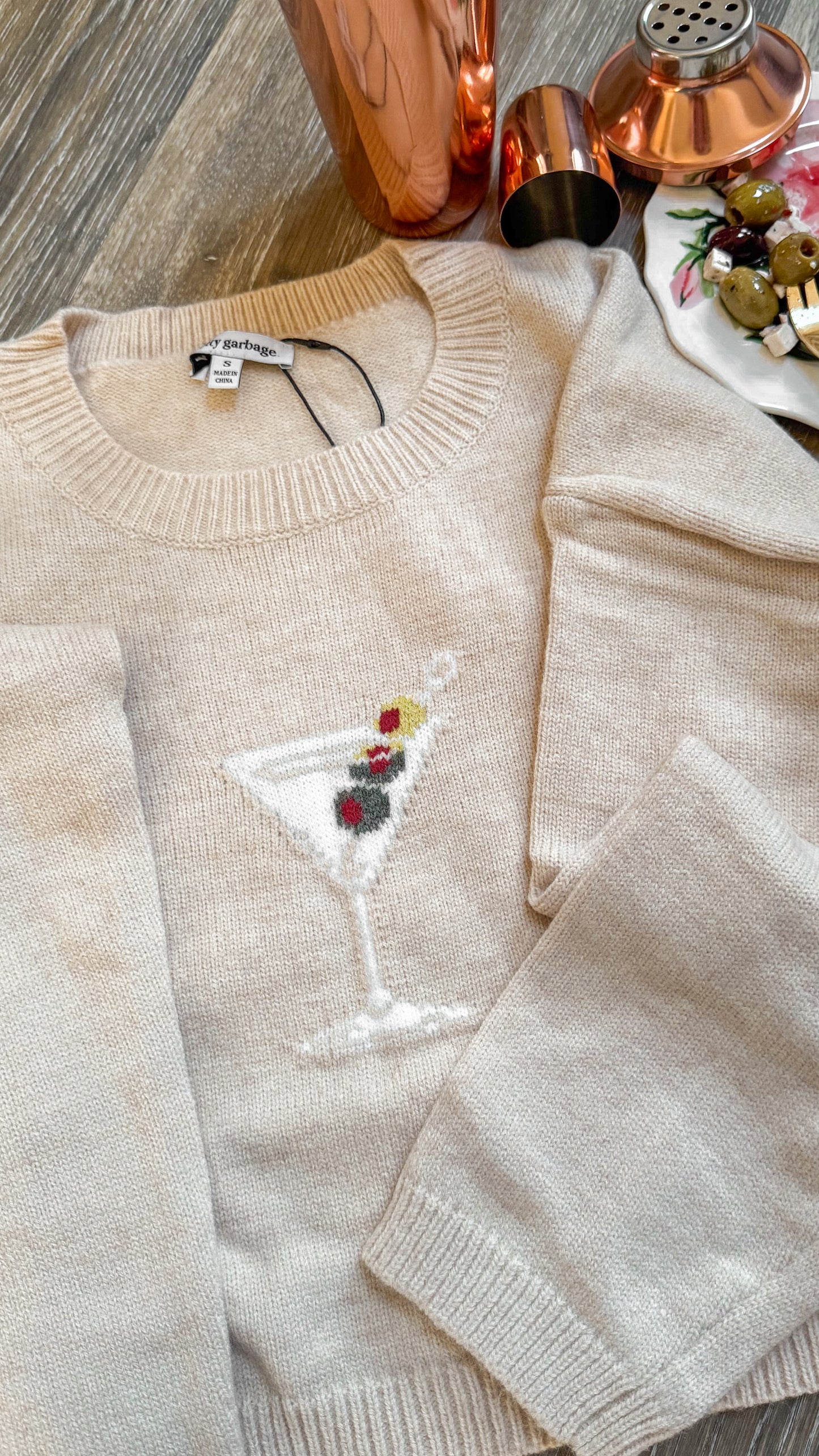 ‘Tini Bit Cropped Sweater