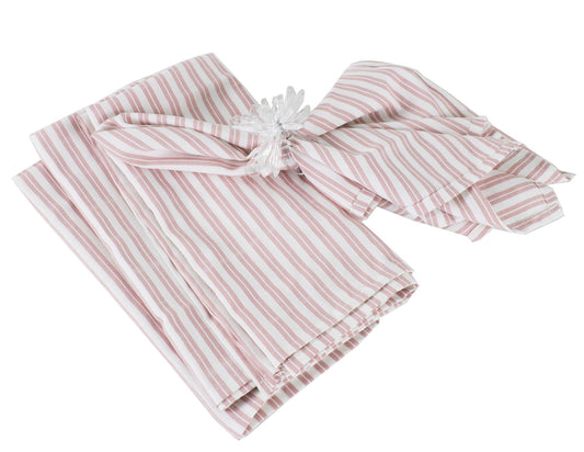 Striped Cloth Napkins, Set of 4